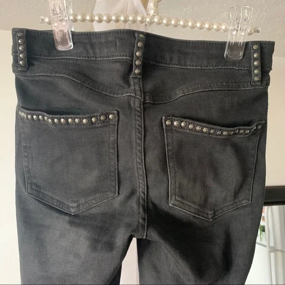 Free People Studded Payton Skinny Jeans - Picture 13 of 14